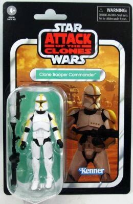 Star Wars (The Vintage Collection) - Hasbro - Clone Trooper Commander - Attack Of The Clones