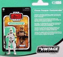 Star Wars (The Vintage Collection) - Hasbro - Clone Trooper Commander - Attack Of The Clones