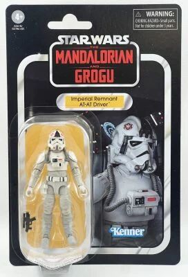 Star Wars (The Vintage Collection) - Hasbro - Imperial Remnant AT-AT Driver - The Mandalorian & Grogu