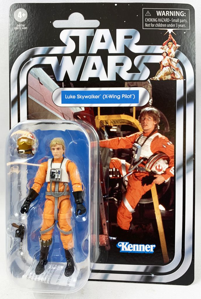Hasbro Star Wars Vintage X-Wing Luke Action Figure for sale online