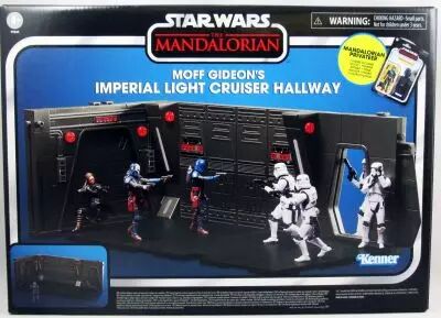 Star Wars (The Vintage Collection) - Hasbro - Moff Gideon\'s Imperial Light Cruiser Hallway playset  - The Mandalorian