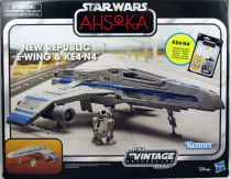 Star Wars (The Vintage Collection) - Hasbro - New Republic E-Wing & KE4-N4 - Ahsoka