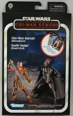 Star Wars (The Vintage Collection) - Hasbro - Obi-Wan Kenobi (Showdown) & Darth Vader (Duel\'s End) - Obi-Wan Kenobi (Disney\'s Se