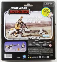 Star Wars (The Vintage Collection) - Hasbro - Speeder Bike,  Scout Trooper & Grogu - The Mandalorian