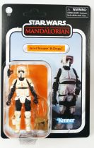 Star Wars (The Vintage Collection) - Hasbro - Speeder Bike,  Scout Trooper & Grogu - The Mandalorian