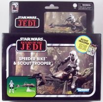 Star Wars (The Vintage Collection) - Hasbro - Speeder Bike & Scout Trooper - Return of the Jedi