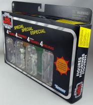 Star Wars (The Vintage Collection) - Hasbro - The Bad Batch 4-Pack : Clone Captain Rex, Ballast, Grey, Elite Squad Trooper