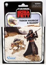 Star Wars (The Vintage Collection) - Hasbro - Tusken Warrion & Massif - The Book Of Boba Fett