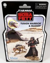 Star Wars (The Vintage Collection) - Hasbro - Tusken Warrion & Massif - The Book Of Boba Fett