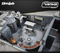 Star Wars (The Vintage Collection) - Hasbro Pulse - The Ghost (Ahsoka) - Véhicule + 6 Figurines