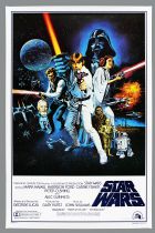 Star Wars 1977 : A New Hope - Movie Poster Style C 24\ x36\  (Portal Publications Ltd 1992)