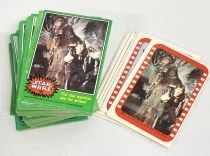 Star Wars 1977 - Topps Trading Cards (Series 4 \ Green\ ) Complete Set (66 cards + 11 Stickers)