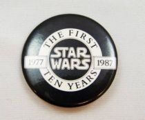 Star Wars 1977- 1987 The First Ten Years - Promotional Badge