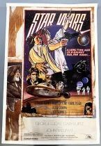 Star Wars 1977: A New Hope - Movie Poster One Sheet Style D 27\ x41\  (Fan Club Issue) 1995