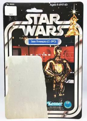 Star Wars 1978 - Kenner 12Back (C) - See-Threepio (C-3PO)