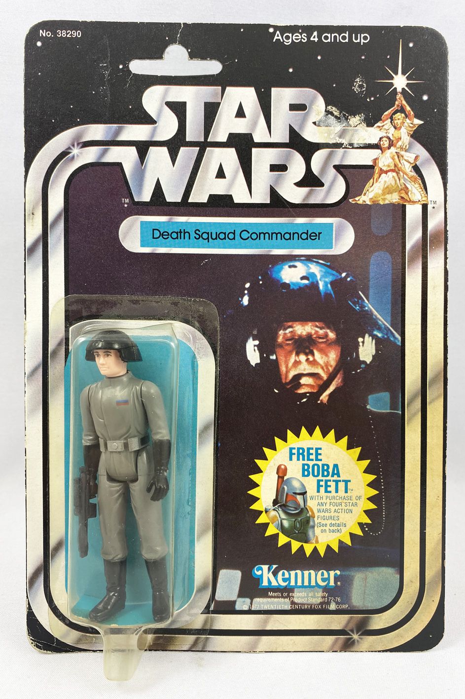 Star Wars 1978 - Kenner 20back C - Death Squad Commander