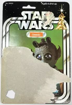 Star Wars 1979 - Kenner 21Back (A) - Greedo (Card Back)