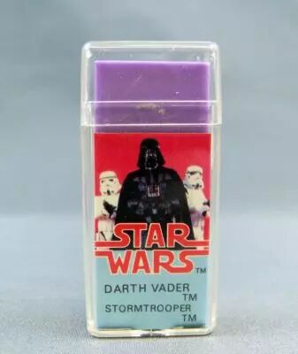 Star Wars 1982 - H.C. Ford Perfumed Eraser - Darth Vader & Stormtroopers