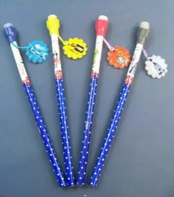 Star Wars 1982 - Lot de 4 Crayons � Papier avec Embouts H.C. Ford 