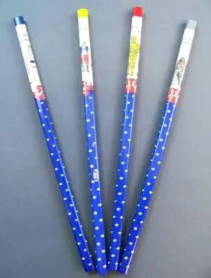 Star Wars 1982 - Lot de 4 Crayons � Papier H.C. Ford 