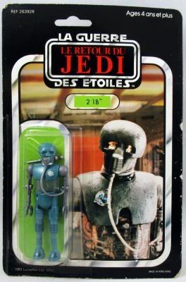 Star Wars 1983 - Meccano ROTJ 45back - 2 1B (Too-Onebee 2-1B)