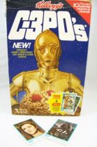 Star Wars 1984 - Kellogg\'s C-3PO\'s (Boite Vide + 2 Trading Cards) 01
