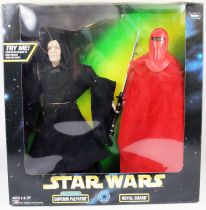 Star Wars Electronic Emperor Palpatine & Royal Guard 12" Figures 1998 