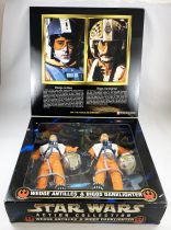 Star Wars Action Collection - Kenner - Wedge Antiles & Biggs Darklighter (in Rebel Gear)