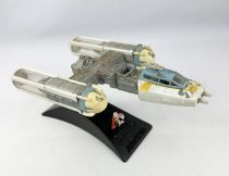 Star Wars Action Fleet - Y-Wing Starfighter w/Gold Leader & R5 unit - Galoob (occasion)