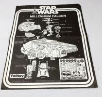 Star Wars Bilogo ROTJ 1984 - Palitoy / Meccano- Millennium Falcon (loose with box)