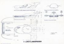 Star Wars Blueprints - Ballantine Books 1977 (plans détaillés & dessins techniques)