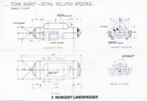 Star Wars Blueprints - Ballantine Books 1977 (plans détaillés & dessins techniques)