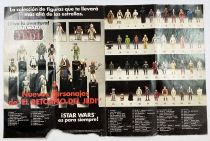 Star Wars El Retorno del Jedi (ROTJ) 1983 - PBP - Insert Mini-catalog