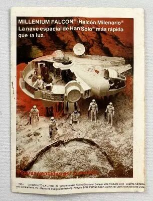 Star Wars El Retorno del Jedi (ROTJ) 1984 - PBP - Mini-Catalogue D�pliant