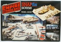Star Wars Empire strikes back - Airfix Snap FIX 1983 - Rebel Base