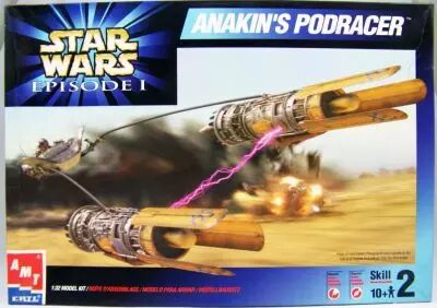 Star Wars Episode 1 - AMT-ERTL Model Kit - Anakin\'s Podracer (1-32�me) 01