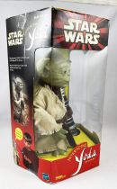 Star Wars Episode 1 - Hasbro/Tiger Electronics - Interactive Yoda and Lightsaber