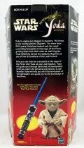 Star Wars Episode 1 - Hasbro/Tiger Electronics - Interactive Yoda and Lightsaber