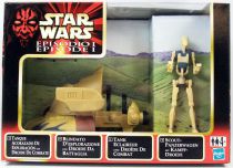 Star Wars Episode 1 (The Phantom Menace) - Hasbro - Armored Scout Tank & Battle Droid