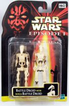 Star Wars Episode 1 (The Phantom Menace) - Hasbro - Battle Droid & Bonus Battle Droid