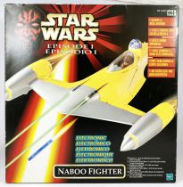 Star Wars Episode 1 (The Phantom Menace) - Hasbro - Electronic Naboo Fighter (Boite Euro)
