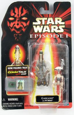 Hasbro Gasgano With Pit Droid Star Wars Episode I Action Figure for sale online 