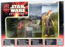 Star Wars Episode 1 (The Phantom Menace) - Hasbro - Gungan Assault Cannon with Jar-jar Binks