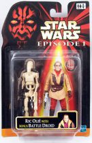 Star Wars Episode 1 (The Phantom Menace) - Hasbro - Ric Olié & Bonus Battle Droid