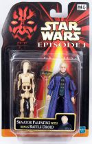 Star Wars Episode 1 (The Phantom Menace) - Hasbro - Senator Palpatine & Bonus Battle Droid