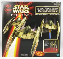 Star Wars Episode 1 (The Phantom Menace) - Hasbro - Trade Federation Droid Fighters