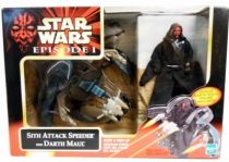 Star Wars Episode 1 (The Phantom Menace) - Sith Attack Speeder with Darth Maul