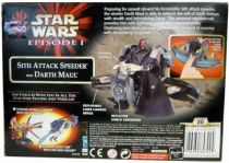 Star Wars Episode 1 (The Phantom Menace) - Sith Attack Speeder with Darth Maul