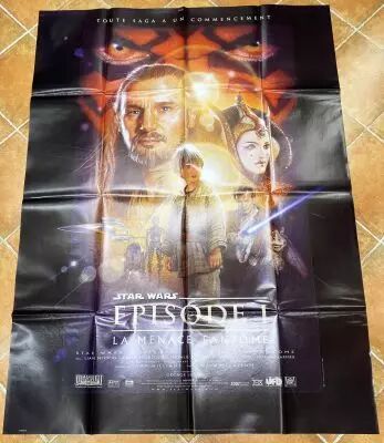 Star Wars Episode 1 La Menace Fant�me - Movie Poster 120x160cm - 20th Century Fox/Lucasfilms 1999