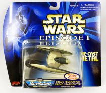 Star Wars Episode 1 Micro Machines - Die-cast Vehicles :  Trade Federation Droid Starfighter - Galoob